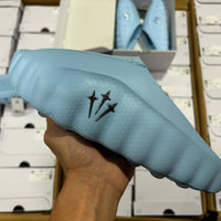 Slides, Blue Colorway, Slip On Design, Casual Gift for Shoe Lovers