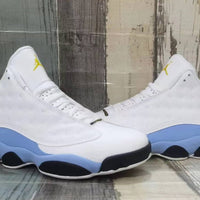 Sneakers, White Yellow Colorway, Lace Up Design, Casual Gift for Sneaker Fans