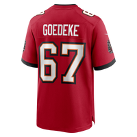 Tampa Bay Buccaneers Luke Goedeke Red Game Player Jersey
