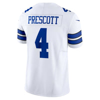 Dallas Cowboys Dak Prescott White Limited Jersey