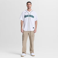 Seattle Mariners Dominic Canzone White Home Replica Jersey