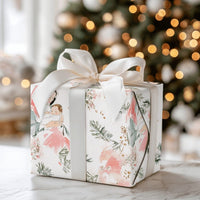 Nativity Holiday Gift Wrap, Madonna and Child Christmas Wrapping Paper, Religious Watercolor Wrapping Paper, Christian Xmas Gift Wrap Roll