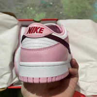 Sneakers, Pink Brown Colorway, Lace Up Design, Casual Gift for Sneaker Fans