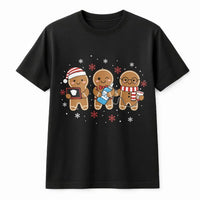 Adorable Gingerbread Sonographer Shirt, Ultrasound Tech Christmas T-Shirt, Sonography Holiday Tee, Radiology Xmas Graphic T-Shirt