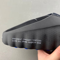 Slides, Blue Black Colorway, Slip On Design, Casual Gift for Shoe Lovers