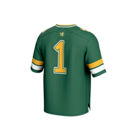 #1 William & Mary Tribe Collegiate Football Fashion Jersey - Green