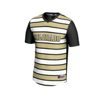#1 Colorado Buffaloes Lightweight Soccer Fashion Jersey - Black