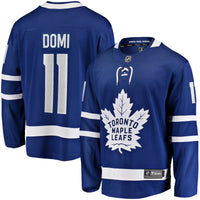 Toronto Maple Leafs Max Domi Blue Home Breakaway Jersey