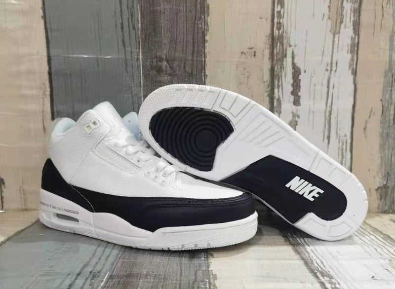 Sneakers, White Black Colorway, Lace Up Design, Casual Gift for Sneaker Fans