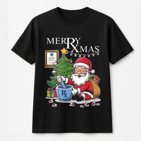 Humorous Pharmacy Tech Holiday Shirt, Pharmacist Christmas T-Shirt, Medical Staff Christmas Graphic Tee, Pharmacy Crew Festive Xmas Shirt