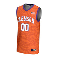 Clemson Tigers NIL Pick-A-Player Basketball Lightweight Jersey - Orange