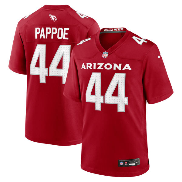 Arizona Cardinals Owen Pappoe Cardinal Team Game Jersey