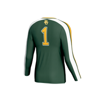 #1 Baylor Bears Lightweight Volleyball Fashion Jersey - Green