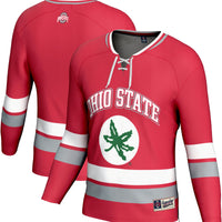 Ohio State Buckeyes Spirit Hockey Jersey - Scarlet