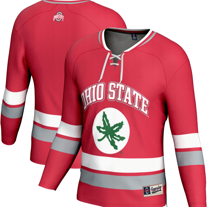 Ohio State Buckeyes Spirit Hockey Jersey - Scarlet