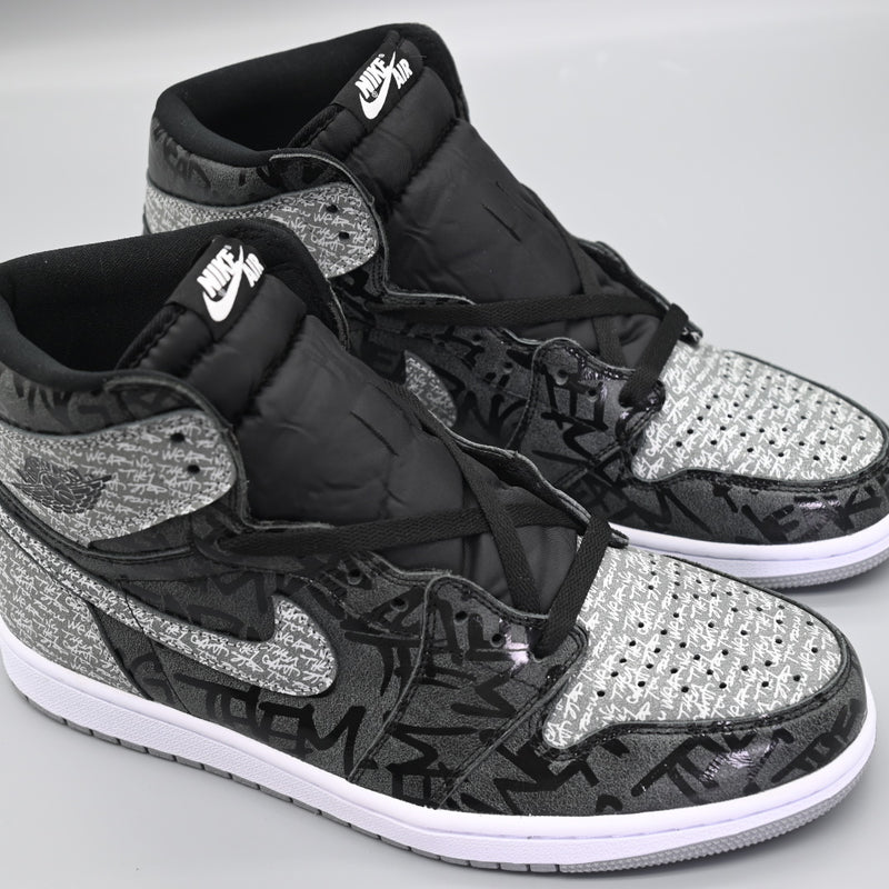 Sneakers, Black Gray Colorway, Lace Up Design, Casual Gift for Sneaker Fans