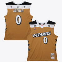 Washington Wizards Gilbert Arenas 2006 Authentic Jersey - Gold