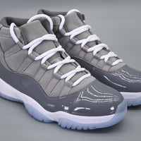 Sneakers, Gray Colorway, Lace Up Design, Casual Gift for Sneaker Fans