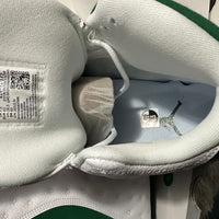 Sneakers, White Green Colorway, Lace Up Design, Casual Gift for Sneaker Fans