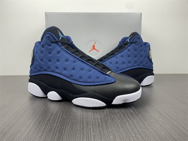 Sneakers, Royal Blue Black Colorway, Lace Up Design, Casual Gift for Sneaker Fans