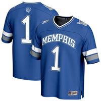 #1 Memphis Tigers Collegiate Football Fashion Jersey - Royal