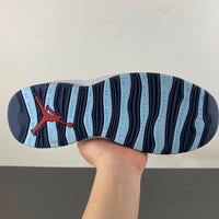 Retro High Top Sneakers, Blue Colorway, Lace Up Design, Casual Gift for Sneaker Fans