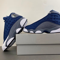 Low Top Sneakers, Blue White Gray Colorway, Lace Up Design, Casual Gift for Sneaker Fans