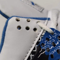 Sneakers, Blue Colorway, Lace Up Design, Casual Gift for Sneaker Fans