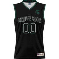 Michigan State Spartans NIL Pick-A-Player Basketball Jersey - Black