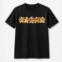 Adorable Holiday Cookie Shirt, Gingerbread Man Christmas T-Shirt, Festive Baker Graphic Tee, Winter Cookie T-Shirt, Teacher Holiday Tee