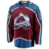 Colorado Avalanche Maroon Home Breakaway Custom Jersey