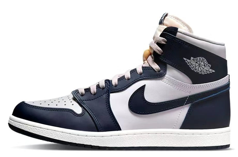 Sneakers, Navy White Colorway, Lace Up Design, Casual Gift for Sneaker Fans