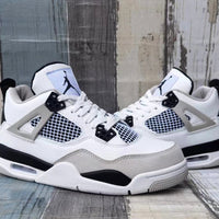 Sneakers, Light Gray White Colorway, Lace Up Design, Casual Gift for Sneaker Fans