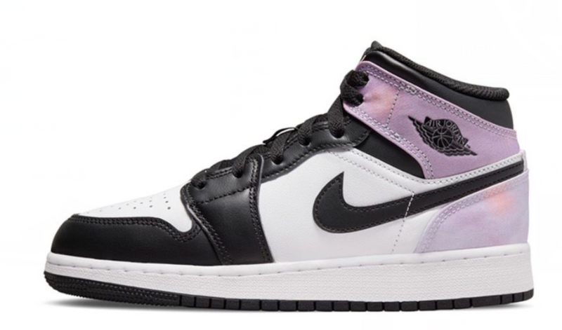 Mid Top Sneakers, White Black Colorway, Lace Up Design, Casual Gift for Sneaker Fans