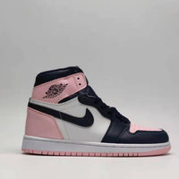 Sneakers, Pink Black Colorway, Lace Up Design, Casual Gift for Sneaker Fans