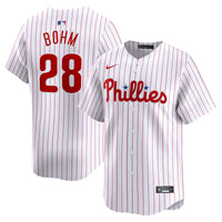 Philadelphia Phillies Alec Bohm White Home Limited Player Jersey
