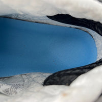 Low Top Sneakers, Blue Colorway, Lace Up Design, Casual Gift for Sneaker Fans