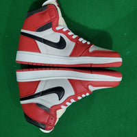 Retro Sneakers, Red White Black Colorway, Lace Up Design, Casual Gift for Sneaker Fans