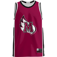 Meredith College Avenging Angels Lightweight Basketball Jersey - Maroon