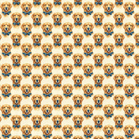 Dog Lover Wedding Gift Wrap, Golden Retriever Wrapping Paper, Golden Vows and Hearts Wrapping Paper, Holiday Christmas Gift Wrapping Paper