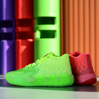 Shoes, Red Green Colorway, Mismatched Colorway, Casual Gift for Shoe Lovers