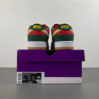 Low Top Sneakers, Red Green Yellow Colorway, Lace Up Design, Casual Gift for Sneaker Fans
