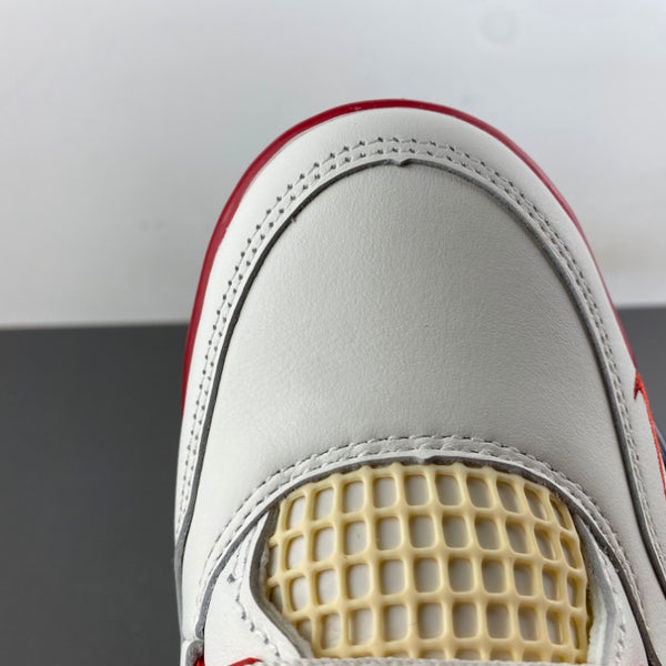 Low Top Sneakers, White Black Red Colorway, Lace Up Design, Casual Gift for Sneaker Fans