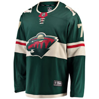 Minnesota Wild Brock Faber Green Home Breakaway Player Jersey