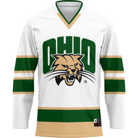 Ohio Bobcats Hockey Jersey - Green