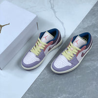 Low Top Shoes, Purple Pink Colorway, Lace Up Design, Casual Gift for Shoe Lovers