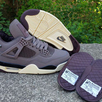 Sneakers, Black Brown Colorway, Lace Up Design, Casual Gift for Sneaker Fans