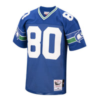 Seattle Seahawks 1985 Steve Largent Royal Authentic Throwback Retired Player Jersey