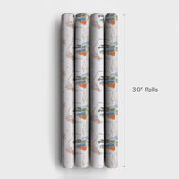 Minimalist Holy Family Gift Wrap, Watercolor Nativity Wrapping Paper, Religious Christmas Wrapping Paper, Christian Holiday Gift Wrap Roll