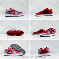 Low Top Sneakers, Black Red Colorway, Casual Gift for Sneaker Fans